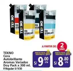 Mayorsa Tekno cera autobrillante aromas variados oferta