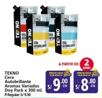Mayorsa Tekno cera autobrillante aromas variados oferta