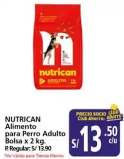 Mayorsa Nutrican alimento para perro adulto oferta