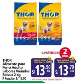 Mayorsa Thor alimento perro adulto sabores variados oferta