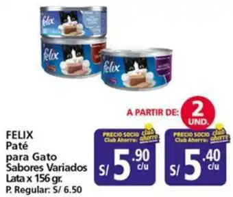 Mayorsa Felix paté para gato oferta