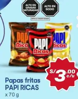 Hiperbodega Precio Uno Papi ricas papas fritas oferta