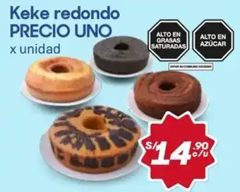 Hiperbodega Precio Uno Precio uno keke redondo oferta