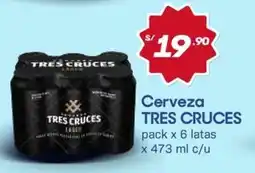 Hiperbodega Precio Uno Tres cruces cerveza oferta