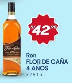 Hiperbodega Precio Uno Flor de caña 4 años ron oferta