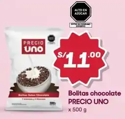 Hiperbodega Precio Uno Precio uno bolitas chocolate oferta