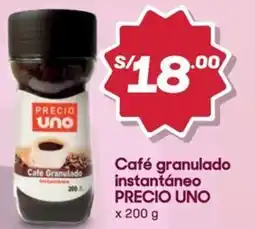 Hiperbodega Precio Uno Precio uno café granulado instantáneo oferta