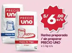 Hiperbodega Precio Uno Precio uno harina preparada / sin preparar oferta