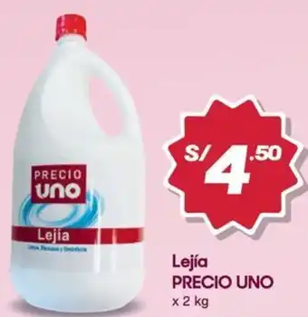 Hiperbodega Precio Uno Precio uno lejía oferta