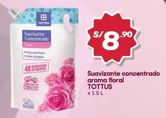 Hiperbodega Precio Uno Tottus suavizante concentrado aroma floral oferta