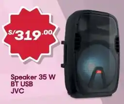 Hiperbodega Precio Uno JVC Speaker 35 W BT USB oferta