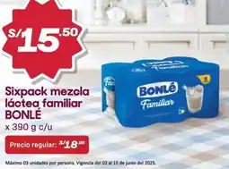 Hiperbodega Precio Uno Bonle sixpack mezcla láctea familiar oferta