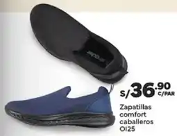 Plaza Vea Zapatillas comfort caballeros 0125 oferta