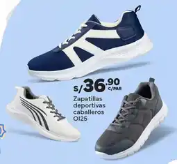 Plaza Vea Zapatillas deportivas caballeros 0125 oferta