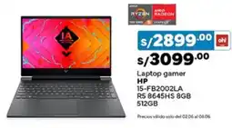 Plaza Vea Hp laptop gamer oferta