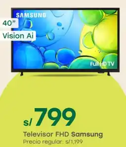 Tottus Samsung televisor fhd oferta