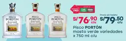 Tottus Portón pisco mosto verde variedades oferta