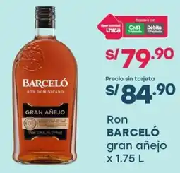 Tottus Barceló ron gran añejo oferta