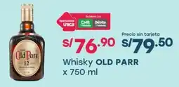 Tottus Old parr whisky oferta