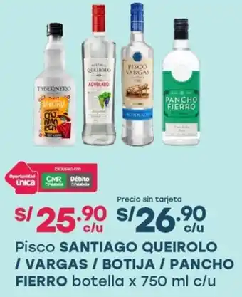 Tottus Pisco santiago queirolo oferta