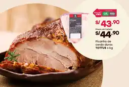 Tottus Tottus picanha de cerdo duroc oferta