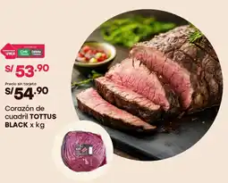 Tottus Tottus black corazón de cuadril oferta