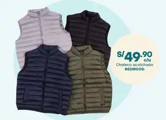 Tottus Redwood chaleco acolchado oferta