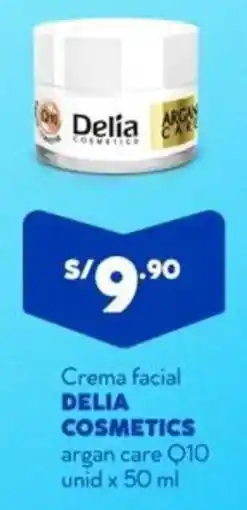 Mass DELIA COSMETICS Crema facial argan care Q10 oferta