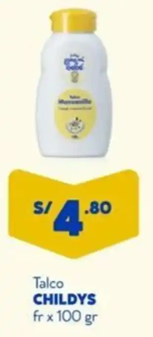 Mass Childys talco oferta