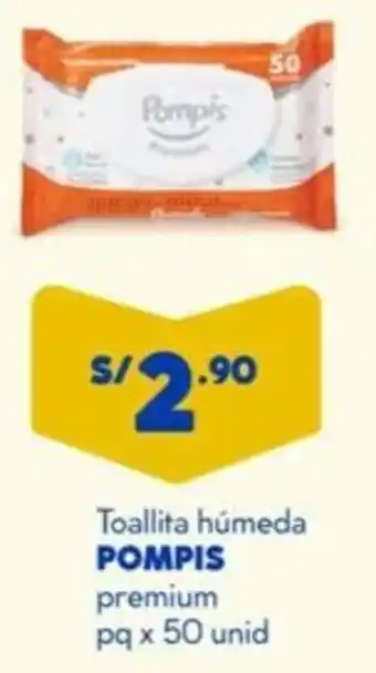 Mass Pompis toallita húmeda premium oferta