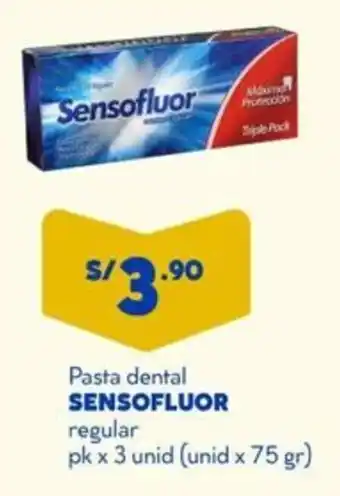 Mass Sensofluor pasta dental regular oferta