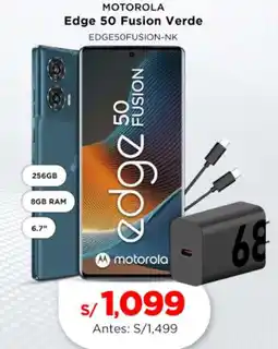 La Curacao Motorola edge 50 fusion verde oferta