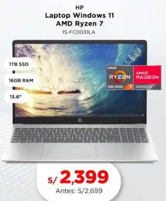 La Curacao Hp laptop windows 11 amd ryzen 7 oferta