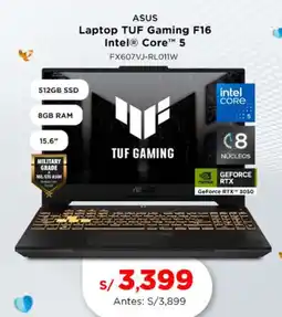 La Curacao Asus laptop tuf gaming f16 intel core 5 oferta