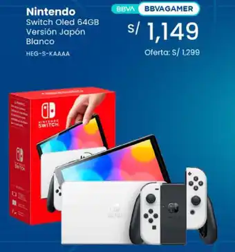 La Curacao Nintendo switch oled 64gb versión japón oferta