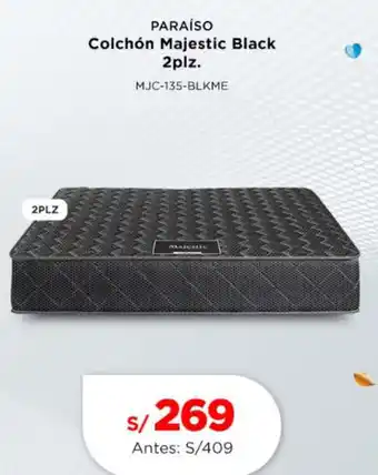 La Curacao Paraíso colchón majestic black oferta