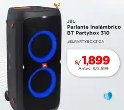 La Curacao Jbl parlante inalámbrico bt partybox 310 oferta