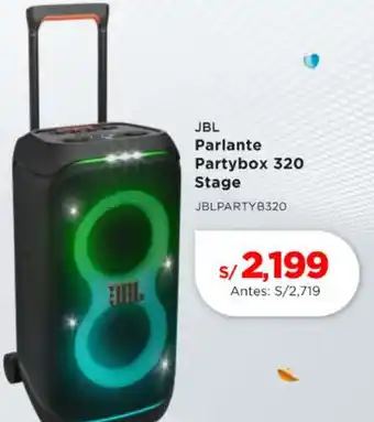 La Curacao Jbl parlante partybox 320 stage oferta
