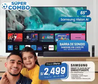 El Gallo Más Gallo Samsung tv 65" oferta