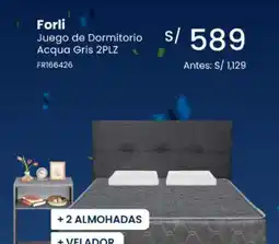 Tiendas EFE Forli juego de dormitorio oferta