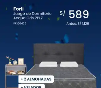 Tiendas EFE Forli juego de dormitorio oferta