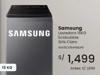 Tiendas EFE SAMSUNG Lavadora oferta