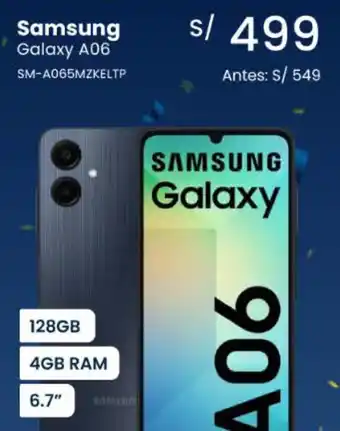 Tiendas EFE Samsung galaxy A06 oferta