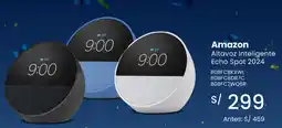 Tiendas EFE Amazon altavoz inteligente echo spot 2024 oferta