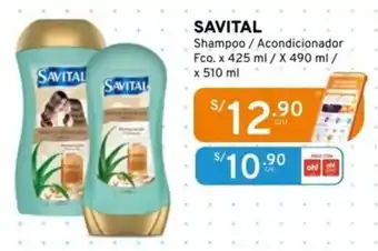Mifarma Savital shampoo / acondicionador oferta