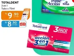 Mifarma Totaldent 3 en 1 tubo oferta
