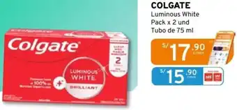 Mifarma Colgate luminous white oferta