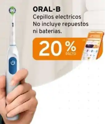 Mifarma Oral-b cepillos electricos no incluye repuestos ni baterias oferta