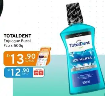 Mifarma Totaldent enjuague bucal fco oferta