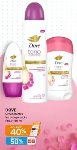 Mifarma Dove desodorantes oferta